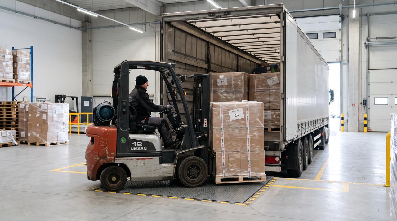 Consolidated industrial pump spare parts warehouse storage for EU import planning